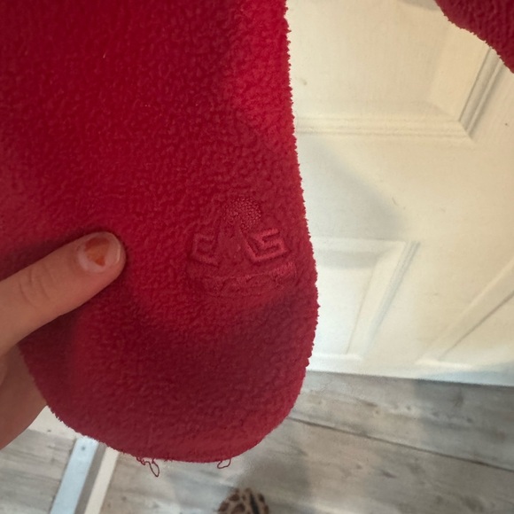 Eastern mountain sports women’s medium quarter zip fleece red - Picture 2 of 12